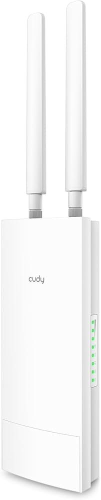 Cudy 4G LTE4 Dual Band 1200Mbps Outdoor WiFi 5 Router | LT500 Outdoor