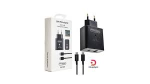 35W PD Travel Adapter USB-C TO USB-C Dual super fast charging TREQA CH-9051