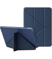 Tuff-Luv Smart Case and Stand for Samsung Galaxy Tab A9 8.7"-Navy Blue