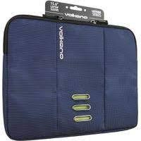 Volkano Latitude Laptop Sleeve 15.6" - Navy/Lime VK-7060-NVL