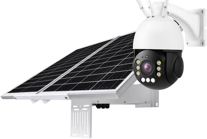 PTZ 4G Solar WiFi Camera Sim/SD Card slot