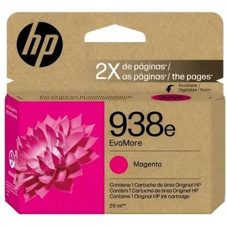 HP 938e EvoMore Magenta Original Ink Cartridge ~1,650 pages