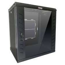 12U Fixed Wall Box/ Cabinet No Fans/Shelves ,Assembly: Supplied Flat Packed,Fans: Not Included,Material: Seamless Steel; Powder Coated,Mounting: Fixed Wall-Mount,Shelves: NotIncluded,Size:12U 450mm Deep