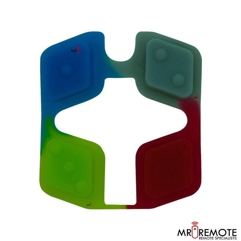4 Button Rubber for Remote