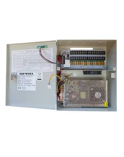 16 CHANNEL CCTV 20A PSU WITH CASING