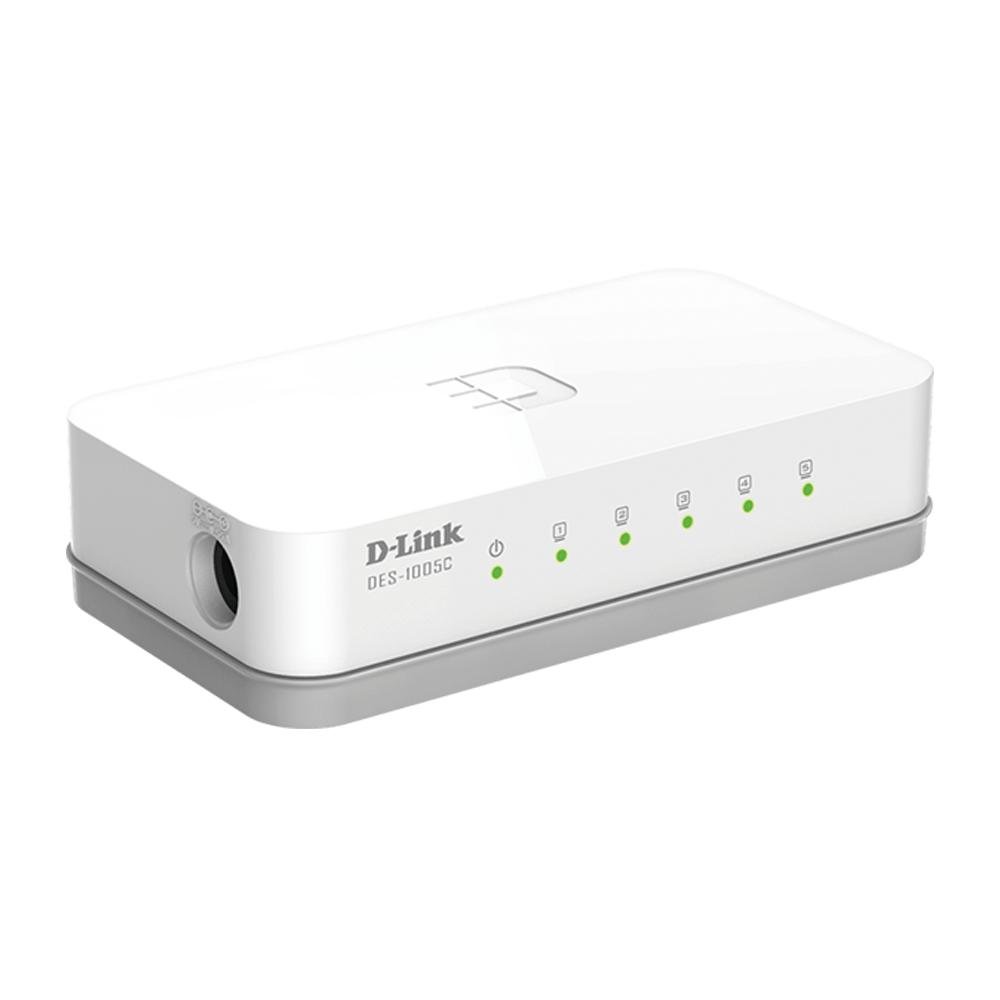 D-LINK 5 PORT 10/100 Ethernet Switch
