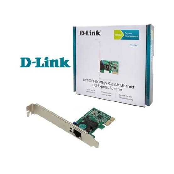 D-Link Gigabit Ethernet PCI Express Network card- Low Profile Bracket Included