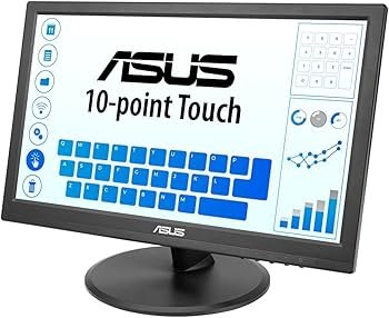 ASUS VT168HR - ASUS VT168HR Touch Monitor - 15.6'' (1366x768); 10-point