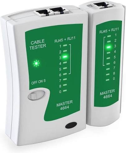 RJ45 & RJ11 NETWORK CABLE TESTE