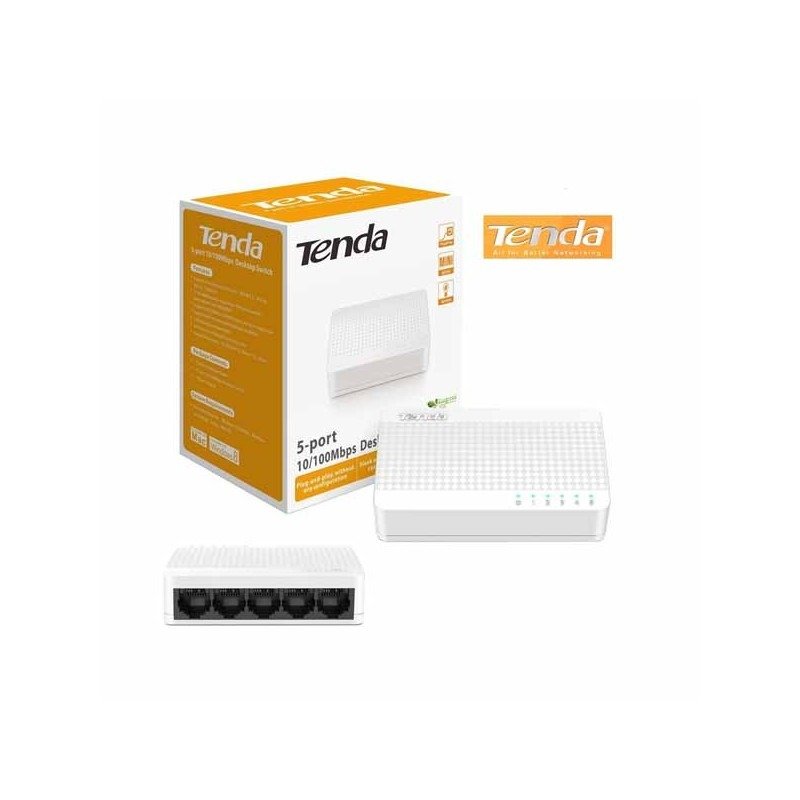 Tenda 5 Port FE Desktop Switch