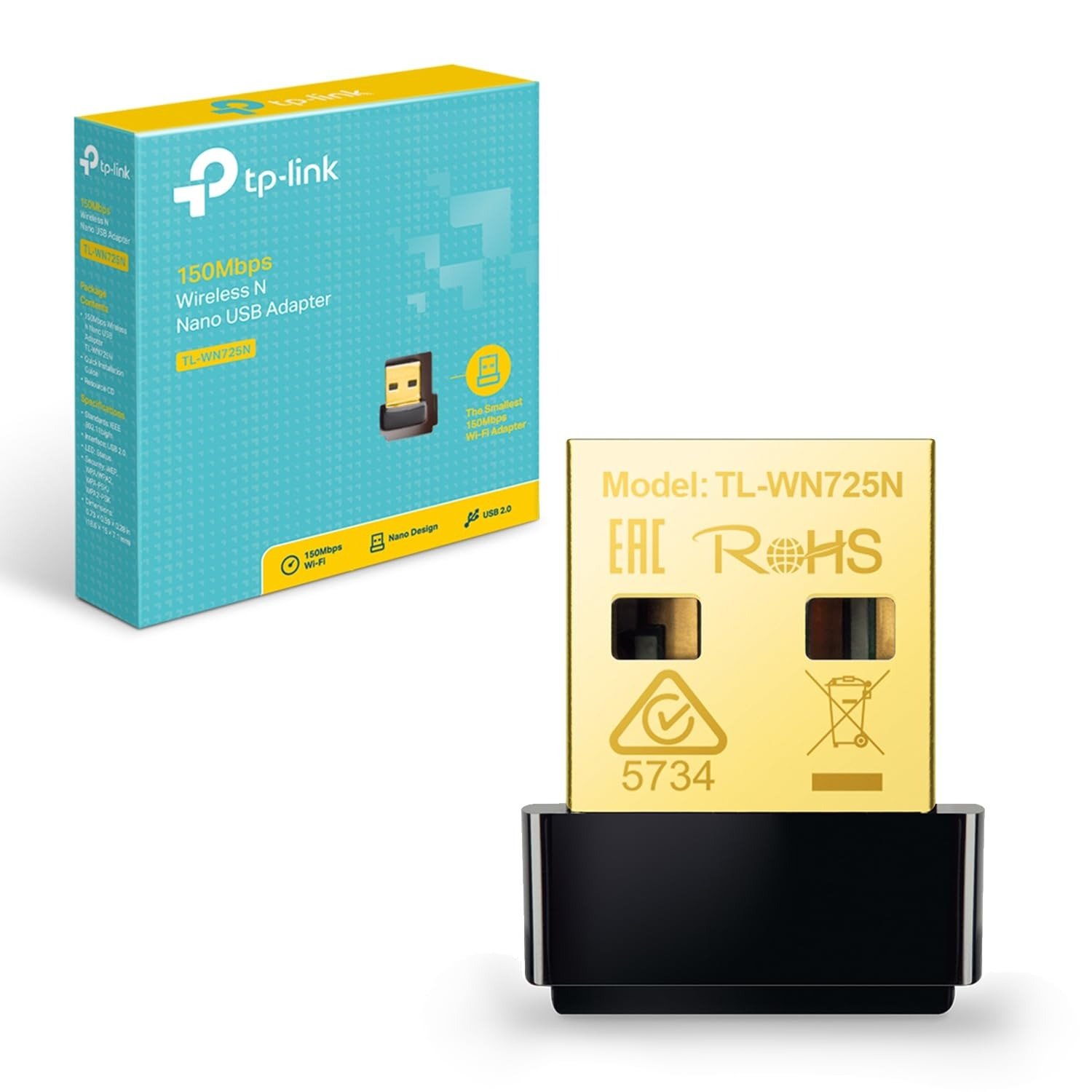 TPLINK 150MBPS WIRELESS N USB ADAPTOR