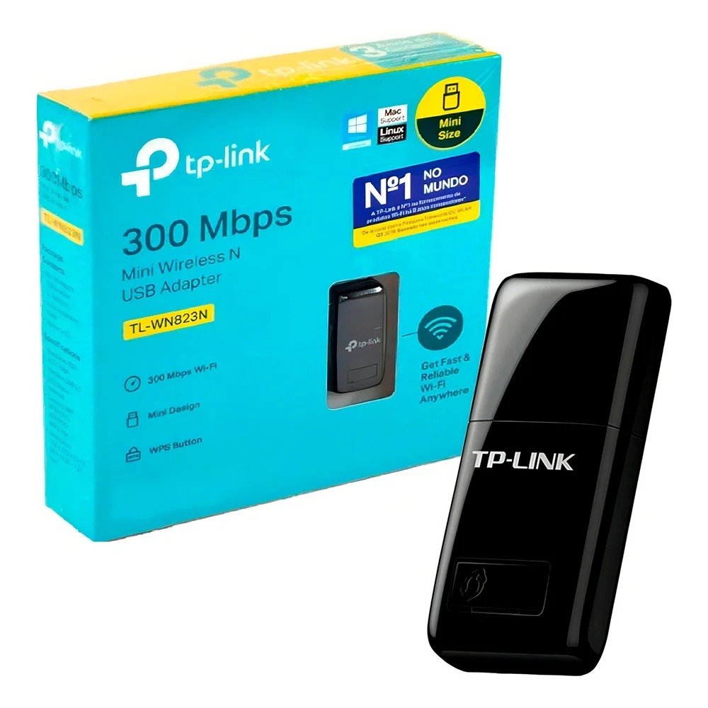 TP-Link TL-WN823N 300Mbps Mini Wireless N USB Adapter, Retail Box