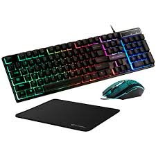 VX Gaming Artemis series 3-in-1 Combo KB, Mouse, Mousepad Unity through Gaming VX-144-BK[2]