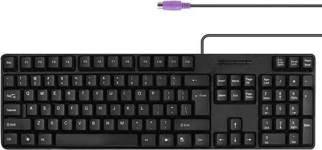 WYSE PS/2 KEYBOARD PORTUGUESE-BLACK