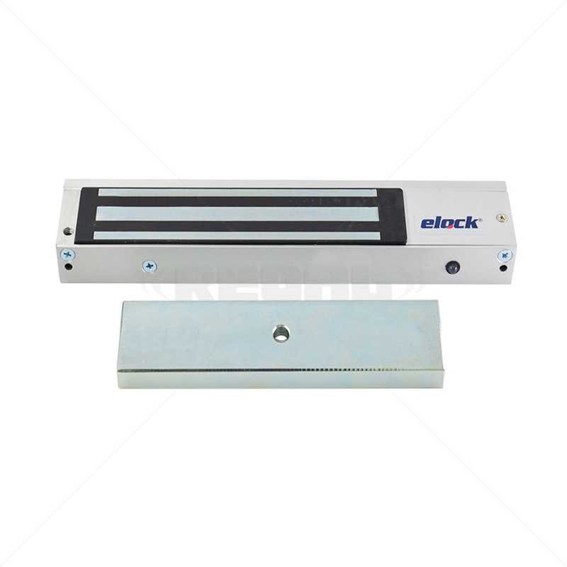 elock Maglock Indoor 600lbs 272Kg 12/24VDC Monitored with LED LK118