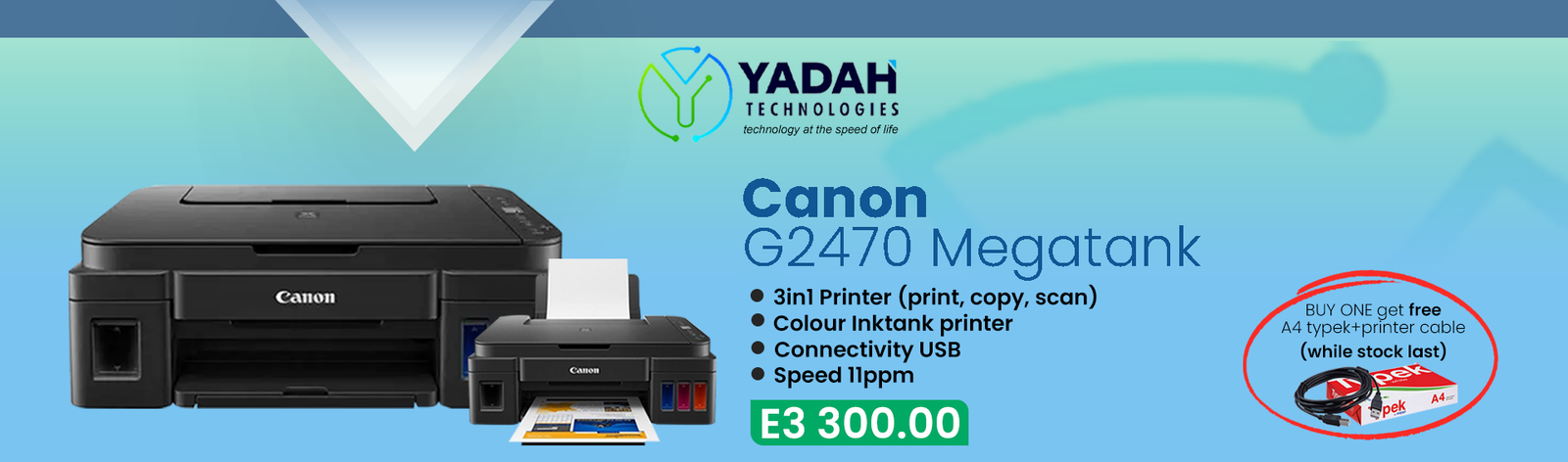 CANON G2470 MEGATANK.