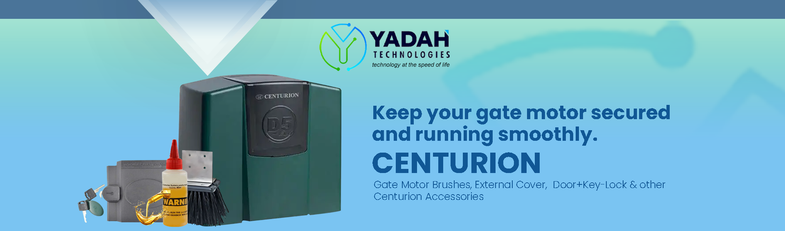GATE MOTOR BRUSHES & EXTERNAL COVERS