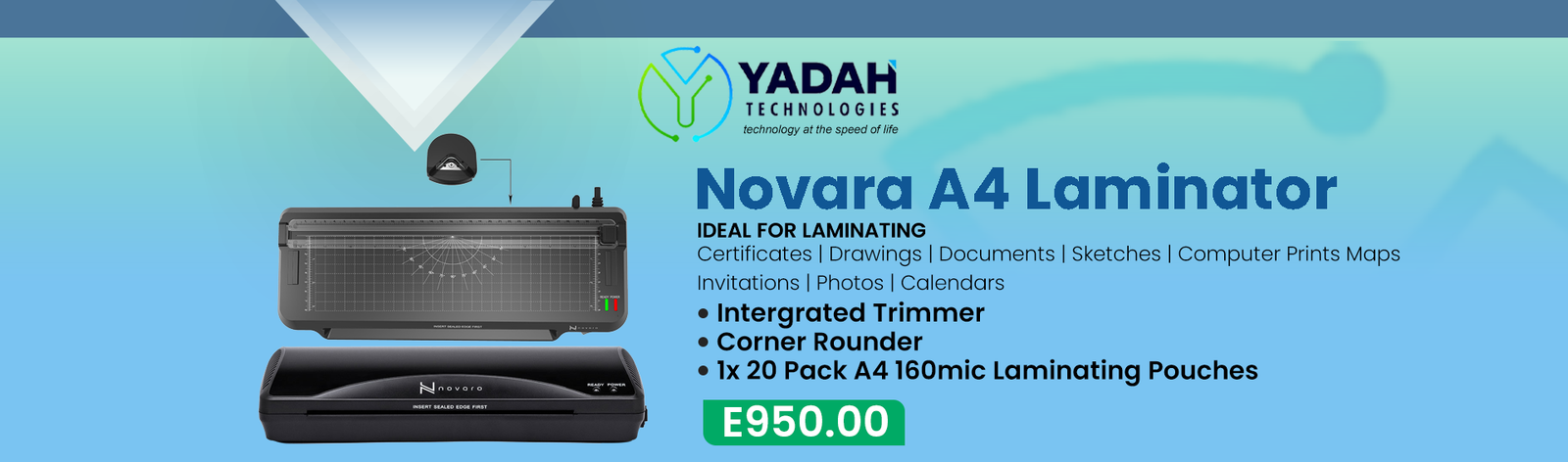 NOVARA A4 LAMINATOR