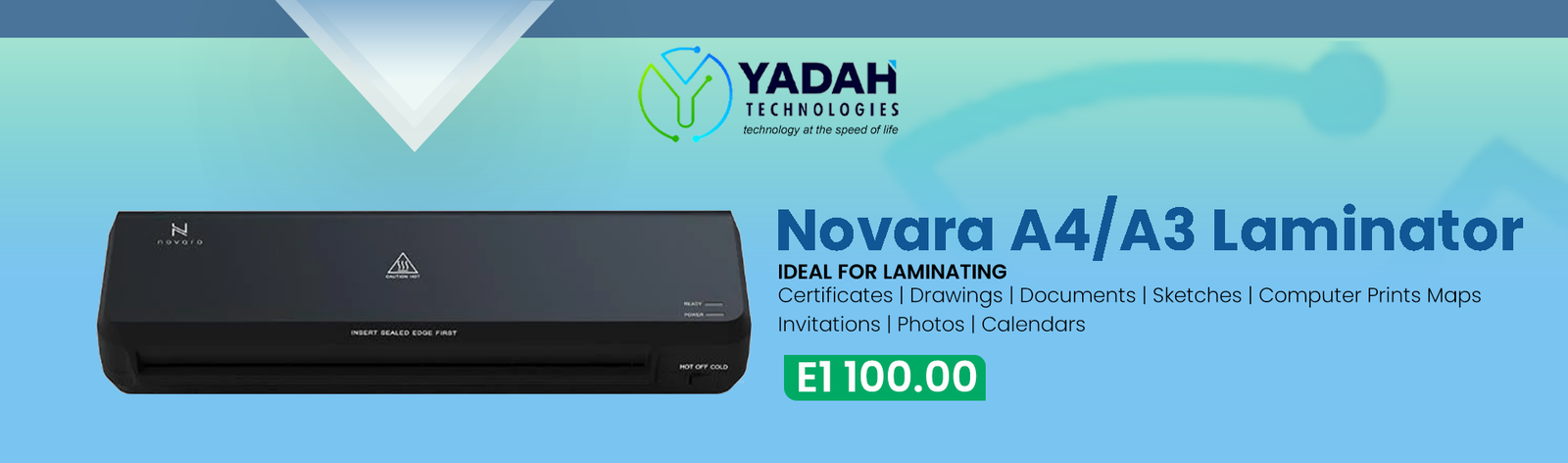 NOVARAA4A3 LAMINATOR